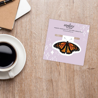 Monarch Butterfly Wings Magnetic Bookmark