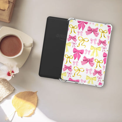 Romantic Coquette Bows Kindle Inserts | Adorable Kindle Accessories for Book Lovers