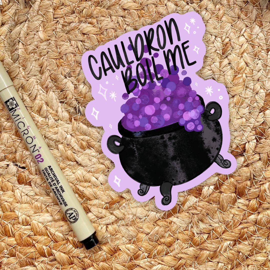 ACOTAR Cauldron Boil Me Sticker | Sarah J Maas Officially Licensed