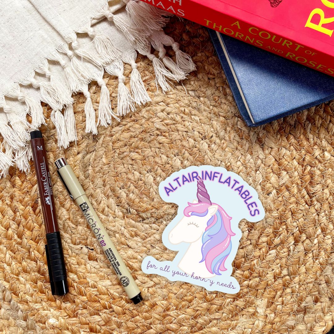 Altair Inflatables Zodiac Academy Sticker | Officially Licensed