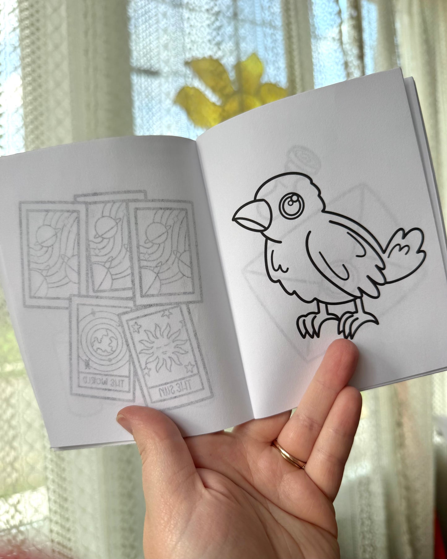 Mini Coloring Book - Dark Academia