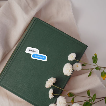 Mische & Asar Chat Sticker | Carissa Broadbent Serpent & The Wings of Night Officially Licensed