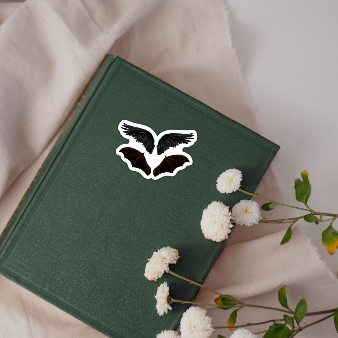 Nightborn Wings Sticker | Carissa Broadbent Serpent & The Wings of Night Officially Licensed