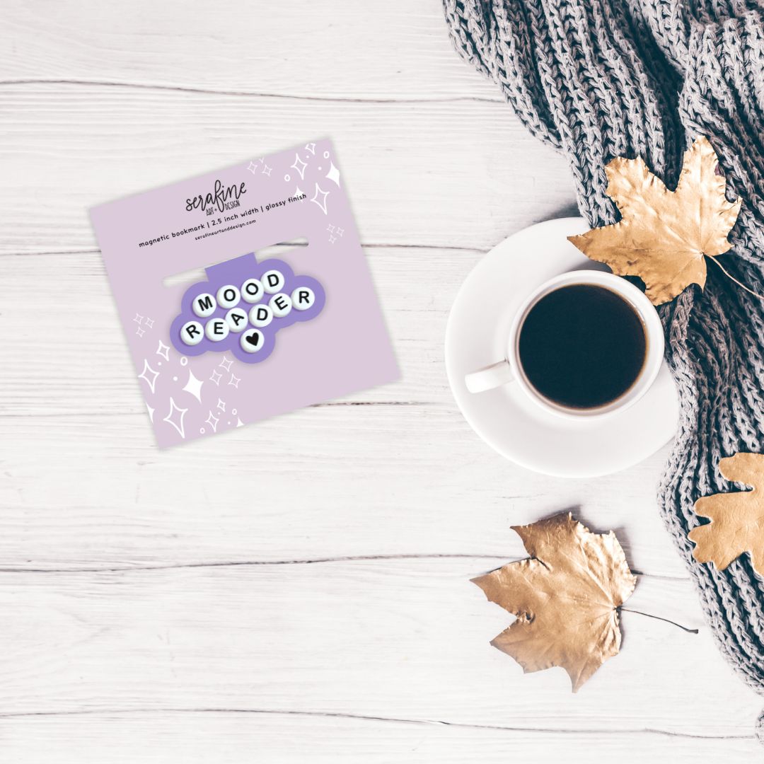 Mood Reader Beads 90s Nostalgia Magnetic Bookmark