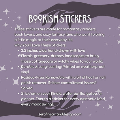 Shadow Daddy Heart Candy Sticker for Romantasy Readers