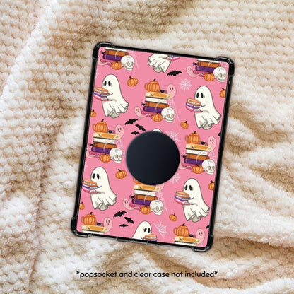 Cute Ghost Kindle Inserts | Adorable Spooky Halloween Kindle Accessories for Book Lovers