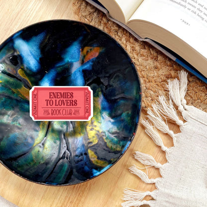Enemies to Lovers Book Club Sticker | Book Lover Kindle Stickers