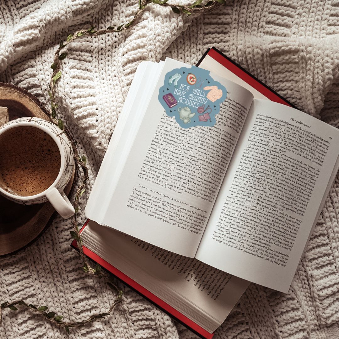 Hot Girls Have Granny Hobbies Magnetic Bookmark