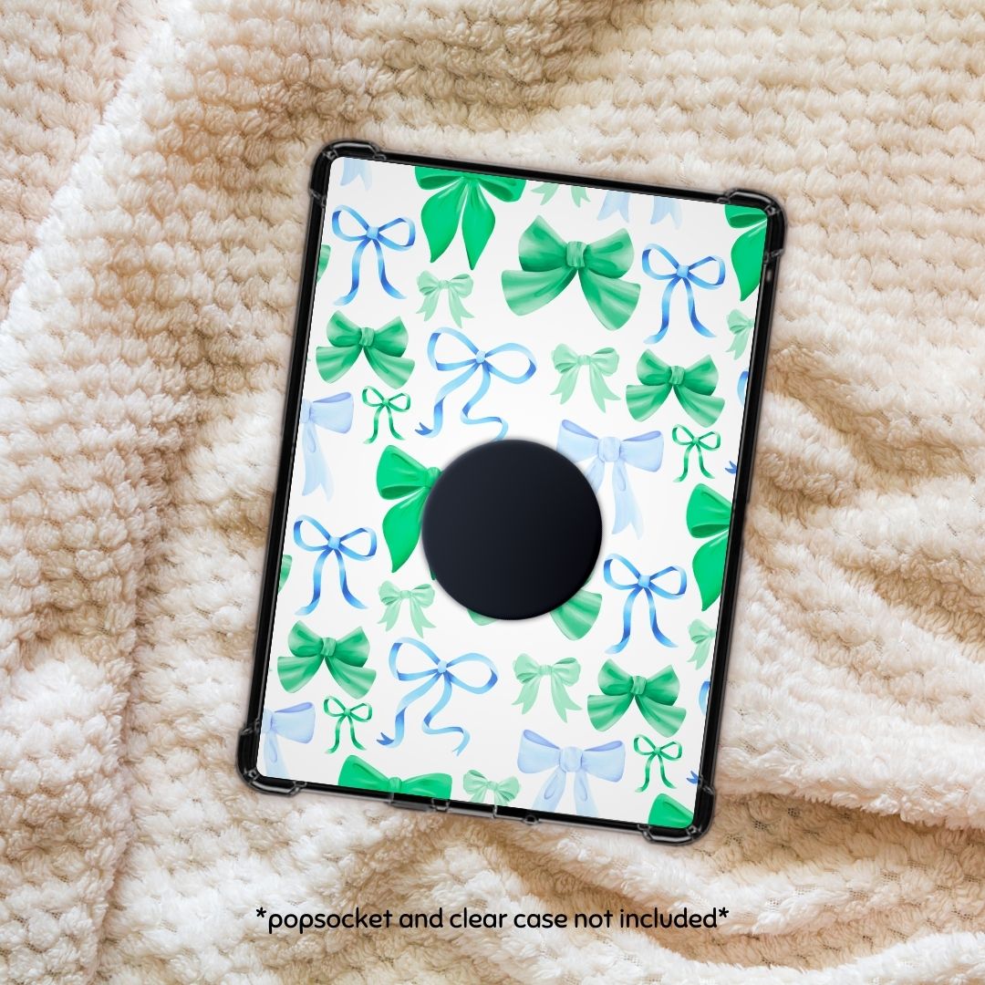 Romantic Coquette Bows Kindle Inserts | Adorable Kindle Accessories for Book Lovers