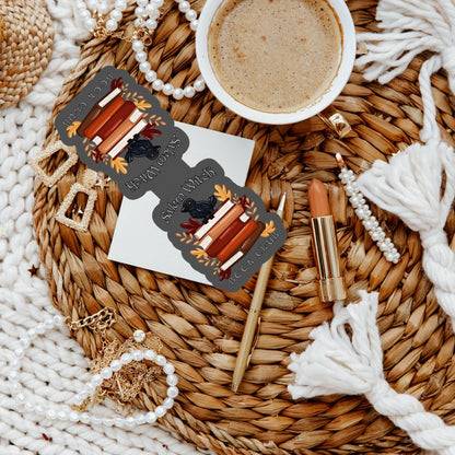 Salem Witch Book Club Dark Academia Spooky Magnetic Bookmark