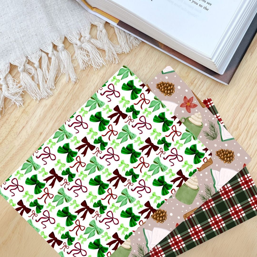Cute & Cozy Christmas Kindle Inserts | Adorable Kindle Accessories for Book Lovers