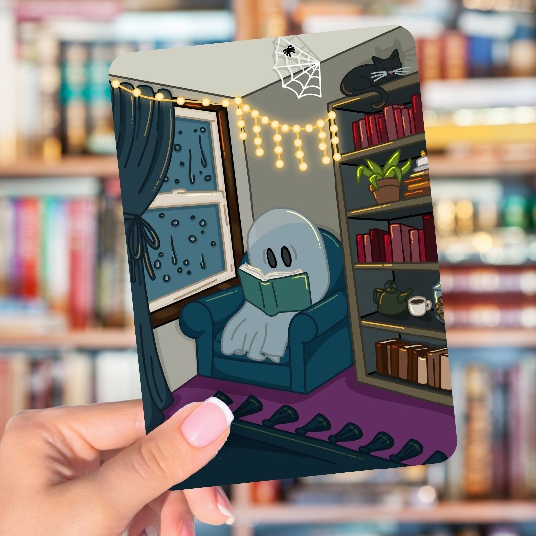 Bookish Illustration Kindle Inserts | Adorable Kindle Accessories for Book Lovers