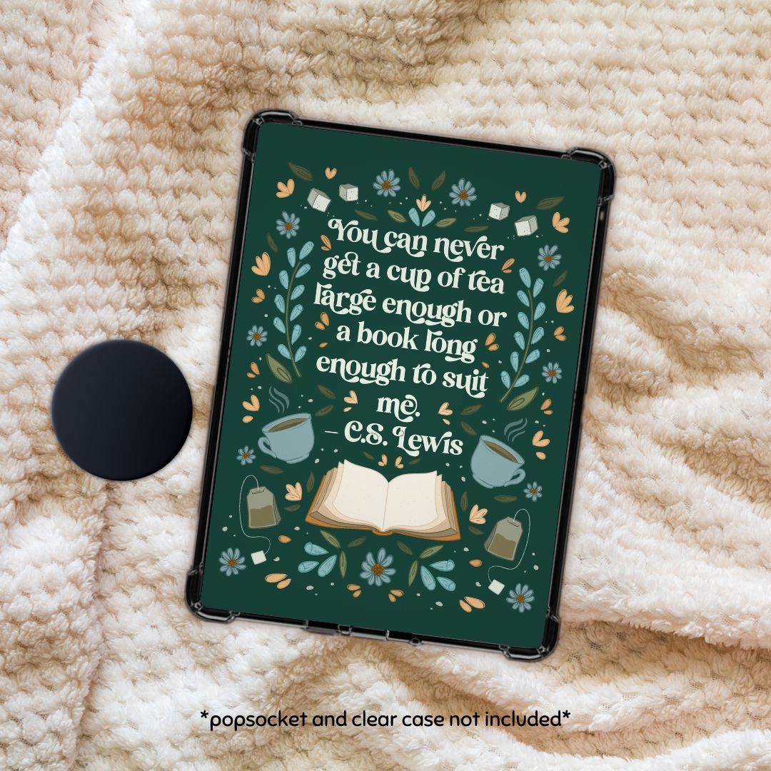 Bookish Quote Kindle Inserts | Adorable Kindle Accessories for Book Lovers
