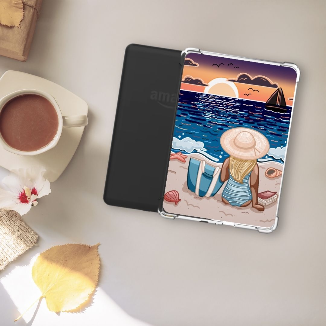 Bookish Illustration Kindle Inserts | Adorable Kindle Accessories for Book Lovers