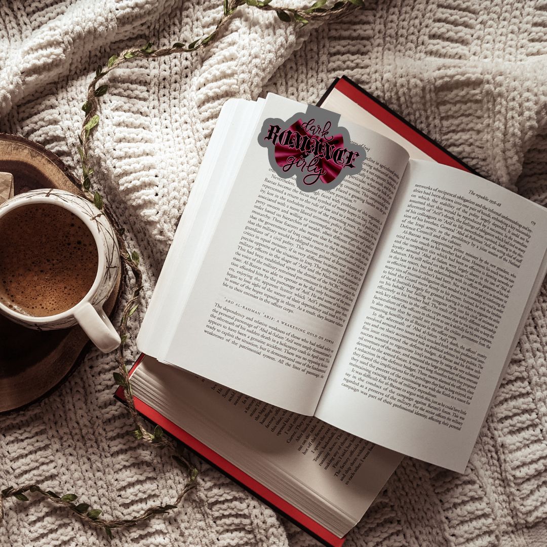 Dark Romance Girly Magnetic Bookmark