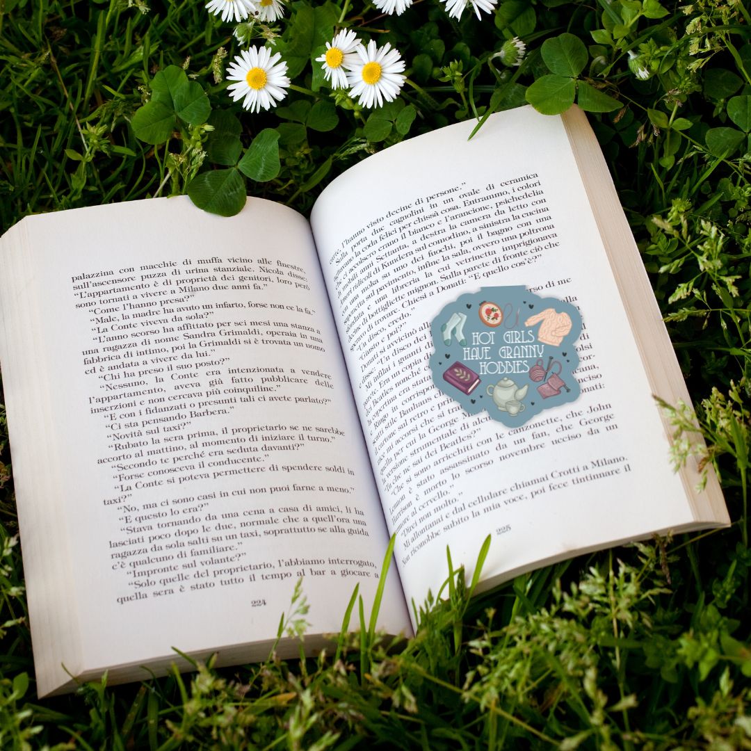 Hot Girls Have Granny Hobbies Magnetic Bookmark