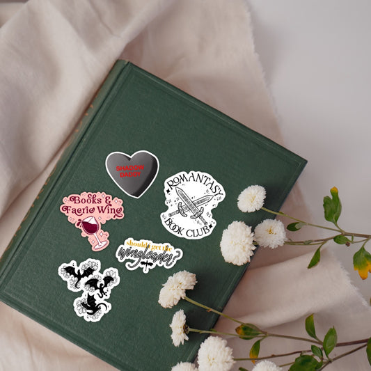 Romantasy Reader Sticker Pack | Kindle Stickers Bundle