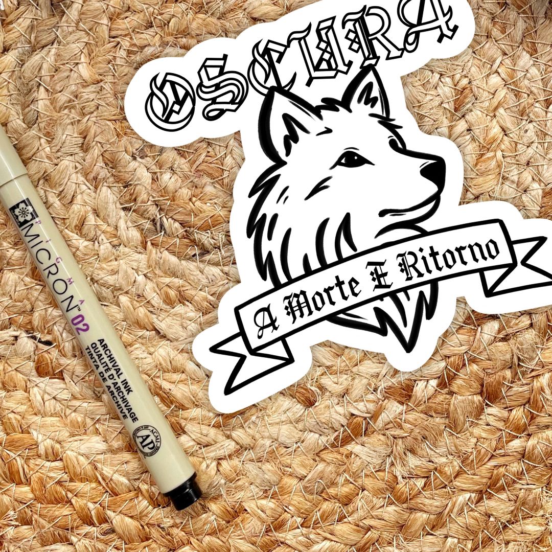 Oscura A Morte E Ritorno Ruthless Boys of The Zodiac Sticker | Officially Licensed
