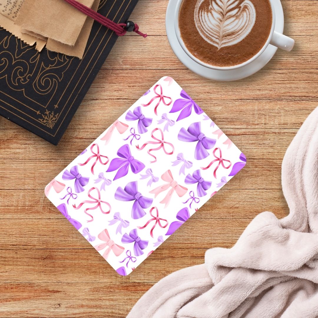 Romantic Coquette Bows Kindle Inserts | Adorable Kindle Accessories for Book Lovers