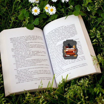 Salem Witch Book Club Dark Academia Spooky Magnetic Bookmark