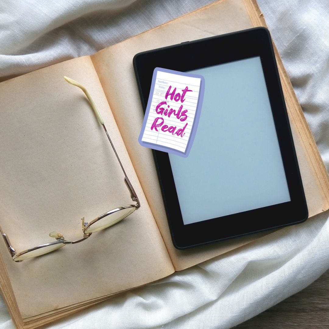 Hot Girls Read Library Card 90s Nostalgia Sticker