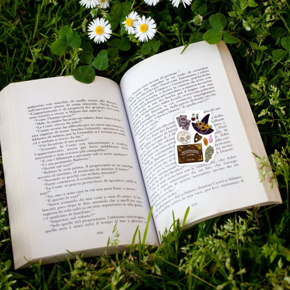 Witchy Things Dark Academia Spooky Magnetic Bookmark