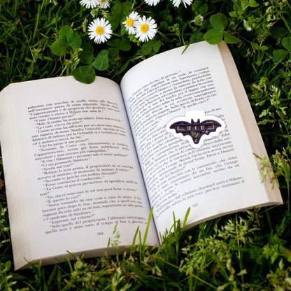 Bat Bookshelf Dark Academia Magnetic Bookmark