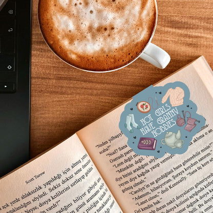 Hot Girls Have Granny Hobbies Magnetic Bookmark