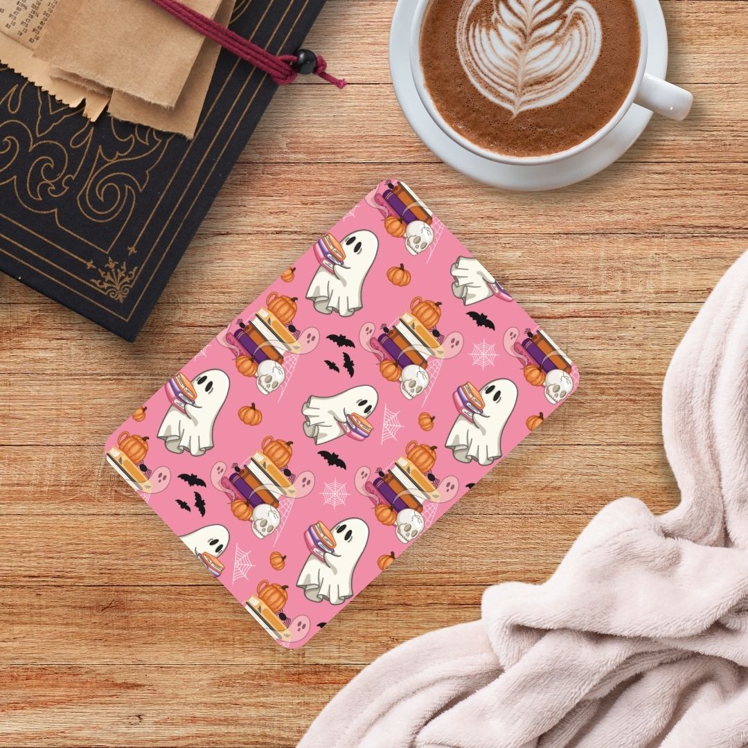 Cute Ghost Kindle Inserts | Adorable Spooky Halloween Kindle Accessories for Book Lovers