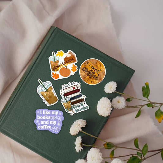 Coffee Lover Sticker Pack | Stickers for Kindle