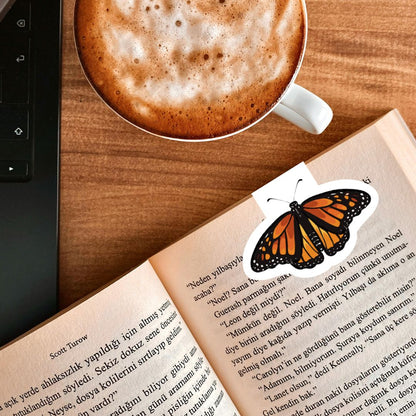 Monarch Butterfly Wings Magnetic Bookmark