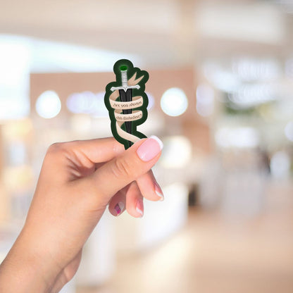 Are You Always This Disobedient? Sticker | The Witch Collector by Charissa Weaks | Officially Licensed