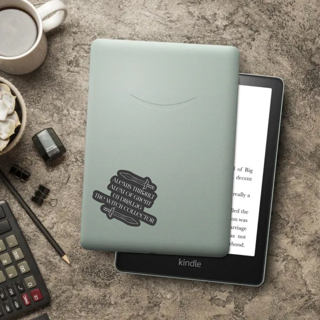 Alexus Thibault's Names Sticker | The Witch Collector by Charissa Weaks | Officially Licensed