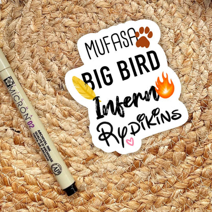 Boyfriend-In-Law Ruthless Boys of The Zodiac Sticker | Officially Licensed