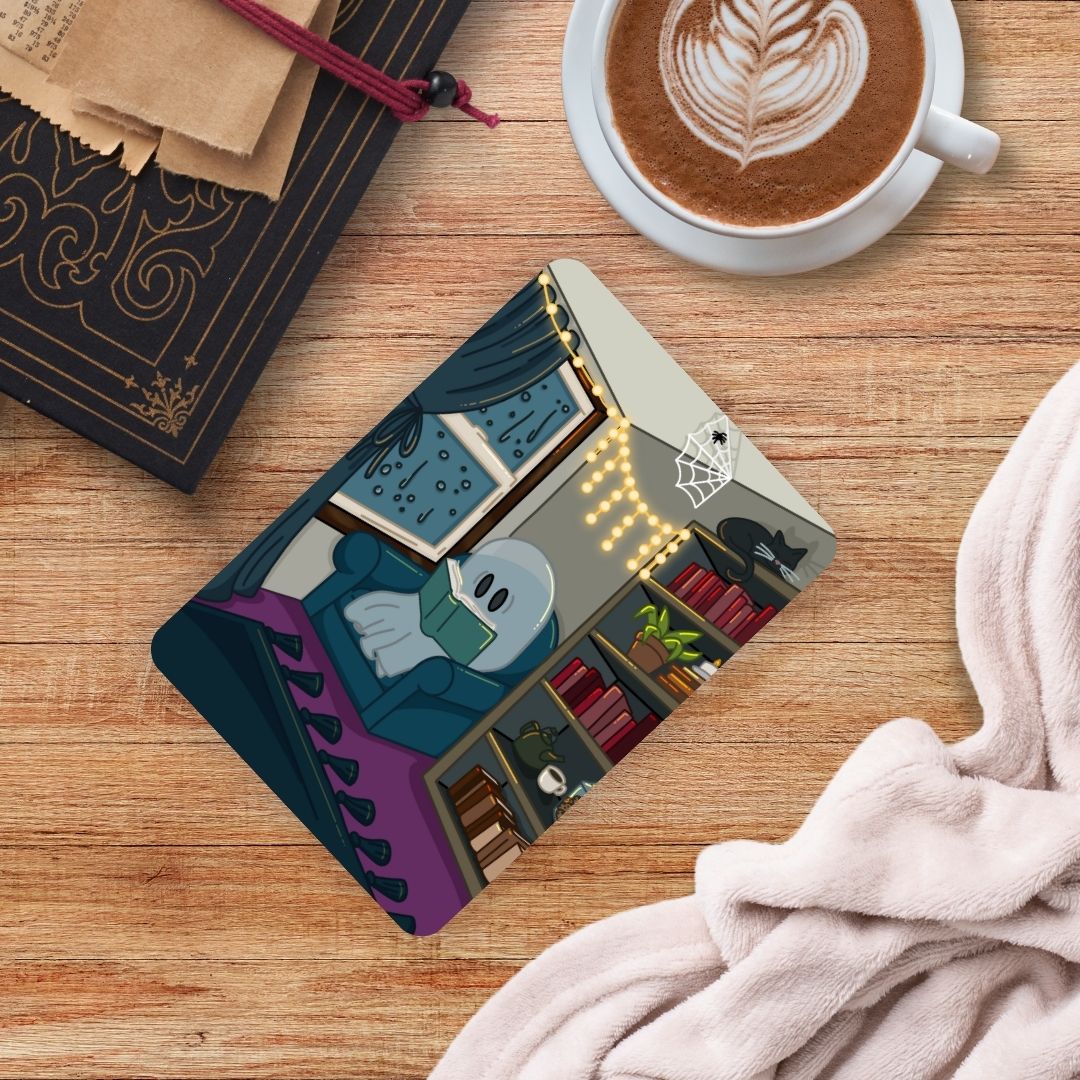 Bookish Illustration Kindle Inserts | Adorable Kindle Accessories for Book Lovers