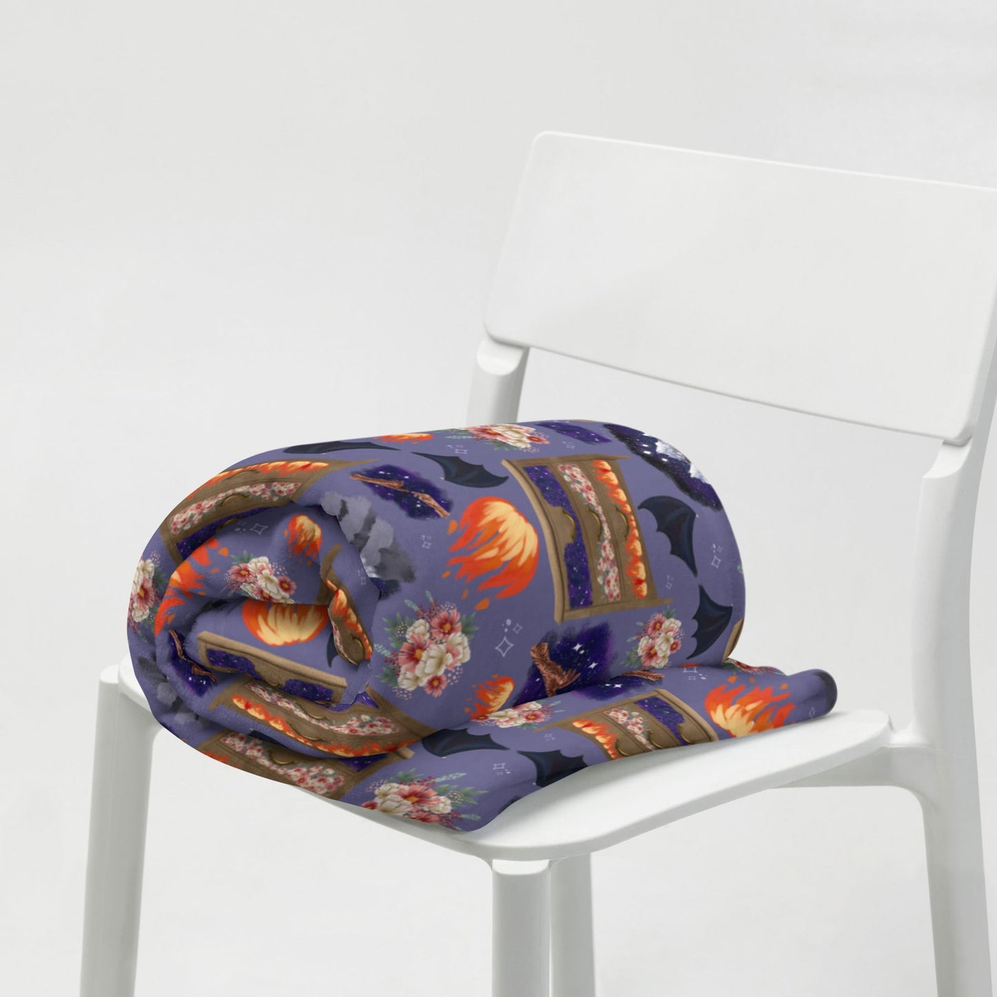 ACOTAR Feyre’s Paintings Throw Blanket | Sarah J Maas | Bookish Merch - Serafine Art & Design - 