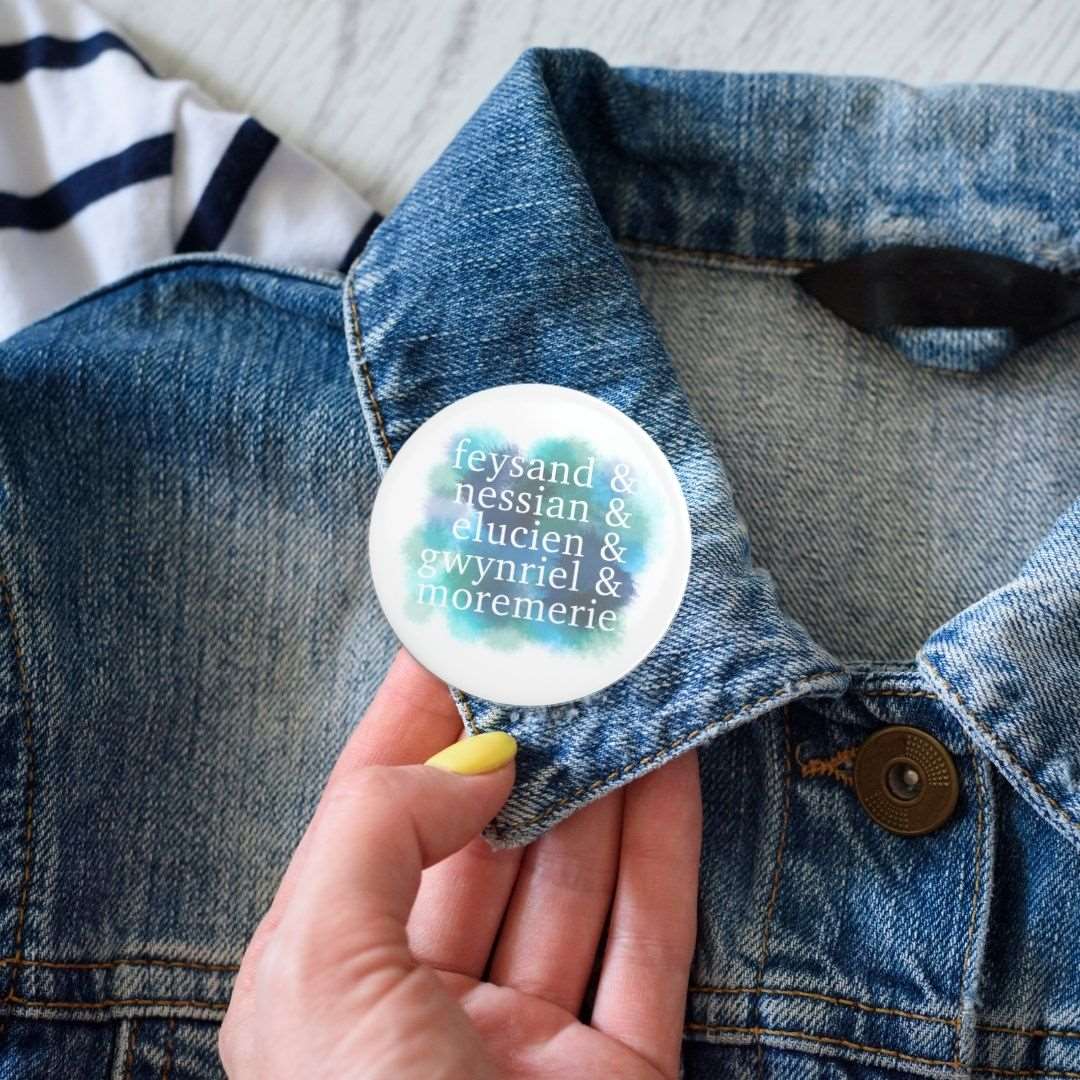 ACOTAR Ships Pin | Bookish Pinback Button - Serafine Art & Design - 