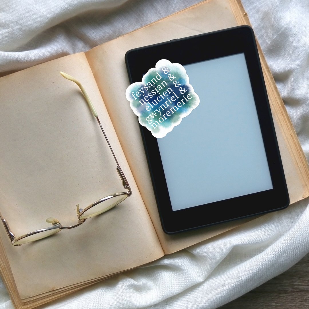 ACOTAR Ships Sticker | Sarah J Maas | Bookish Stickers - Serafine Art & Design - 