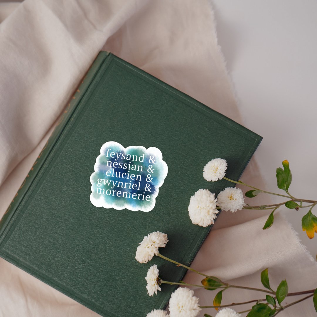 ACOTAR Ships Sticker | Sarah J Maas | Bookish Stickers - Serafine Art & Design - 