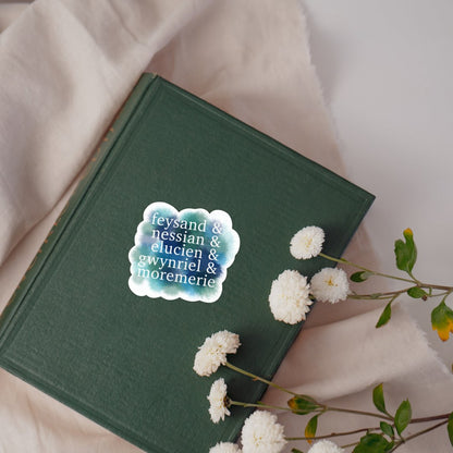 ACOTAR Ships Sticker | Sarah J Maas | Bookish Stickers - Serafine Art & Design - 