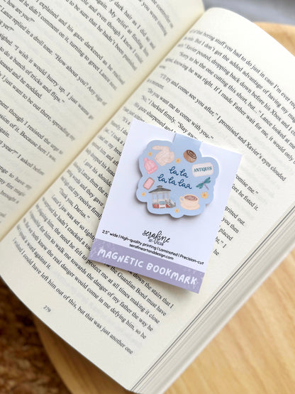 La La La La Laaa Cozy Small Town Magnetic Bookmark
