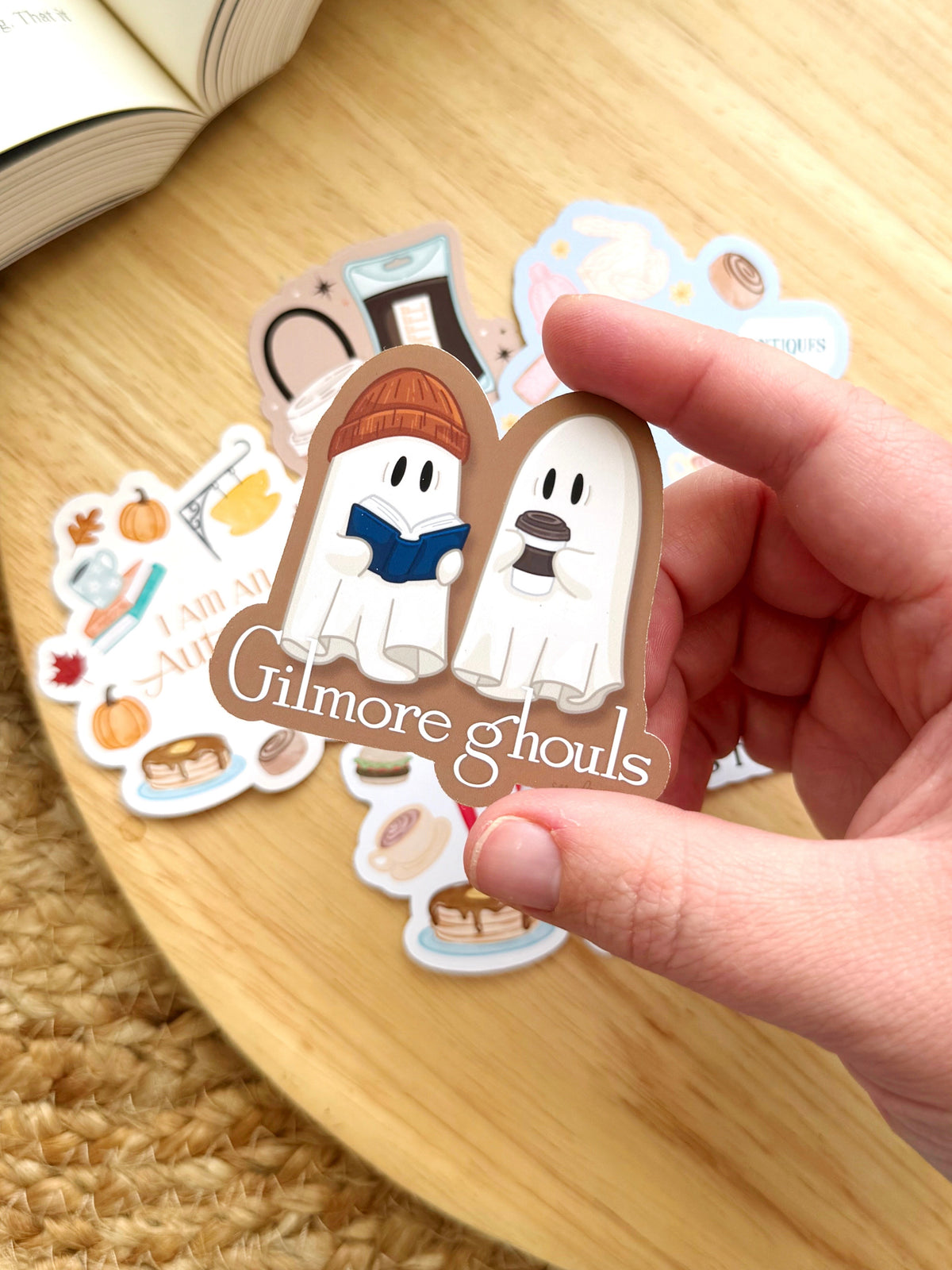 Gilmore Ghouls Cozy Small Town Spooky Sticker
