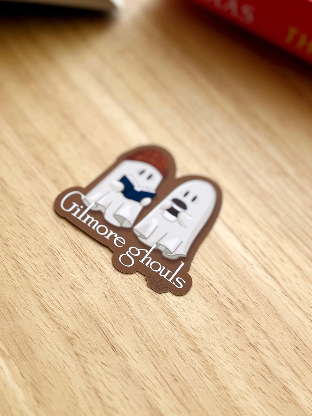 Gilmore Ghouls Cozy Small Town Spooky Sticker