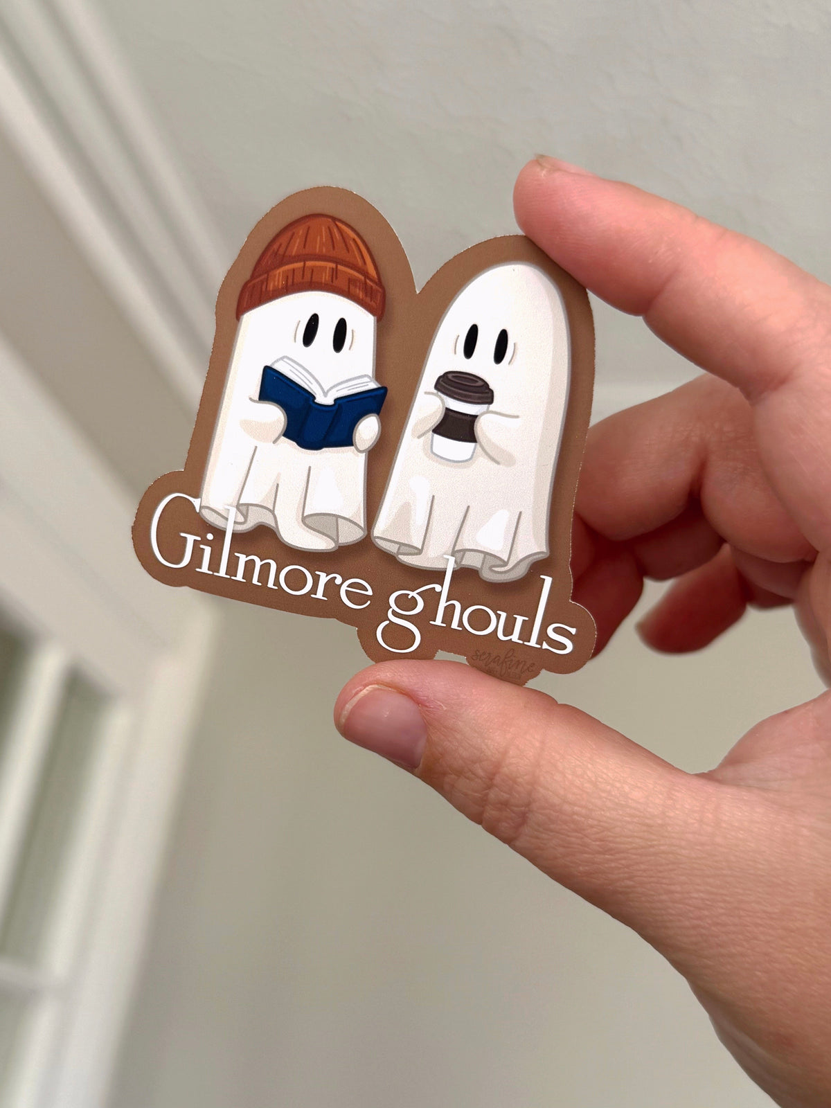 Gilmore Ghouls Cozy Small Town Spooky Sticker