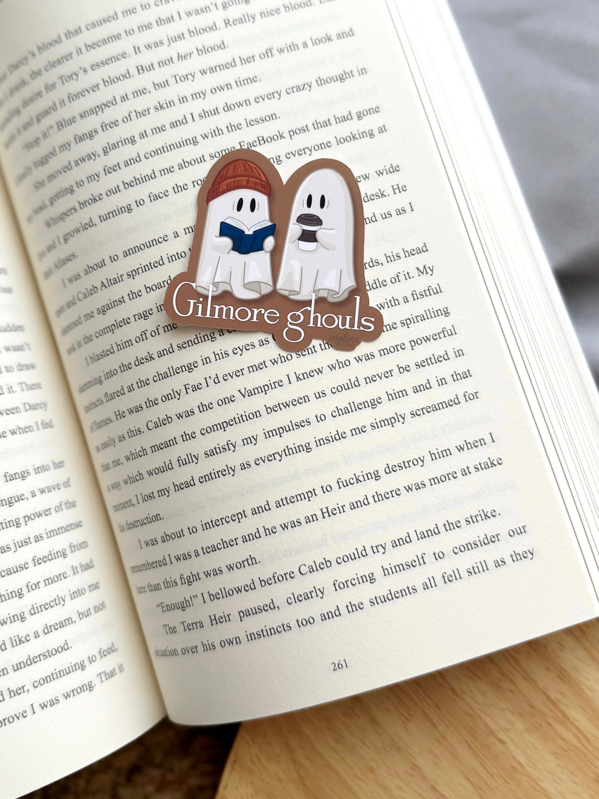 Gilmore Ghouls Cozy Small Town Spooky Sticker