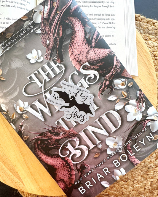 Wherever You Wish To Fly Dragon Sticker | On Wings of Blood by Briar Boleyn | Officially Licensed