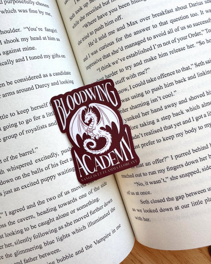 Bloodwing Academy Dragon Crest Sticker | On Wings of Blood by Briar Boleyn | Officially Licensed
