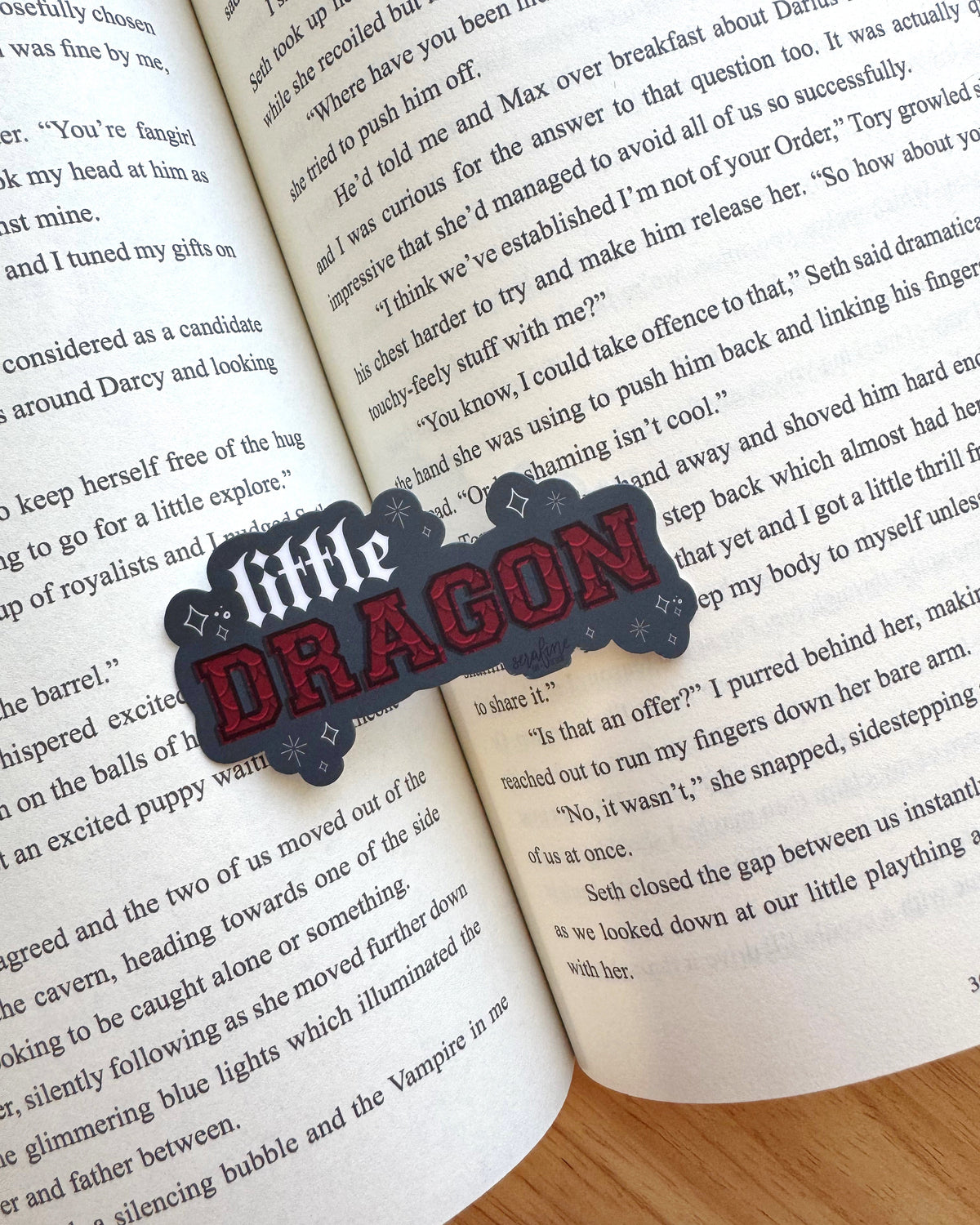 Little Dragon Sticker | On Wings of Blood by Briar Boleyn | Officially Licensed