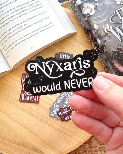 Bloodwing Academy Book Boyfriends Sticker | On Wings of Blood by Briar Boleyn | Officially Licensed