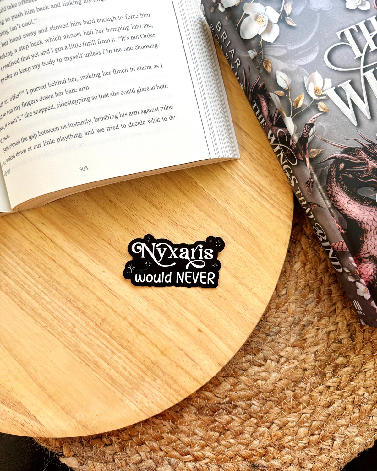 Bloodwing Academy Book Boyfriends Sticker | On Wings of Blood by Briar Boleyn | Officially Licensed